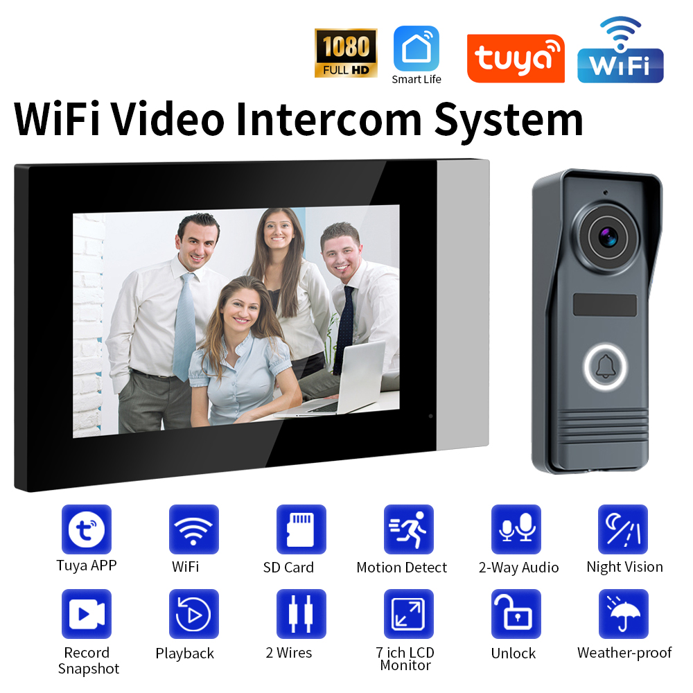 Smart Home Video Doorphone Ezviz - 2-Wires Smart Home Tuya Wifi 1080P