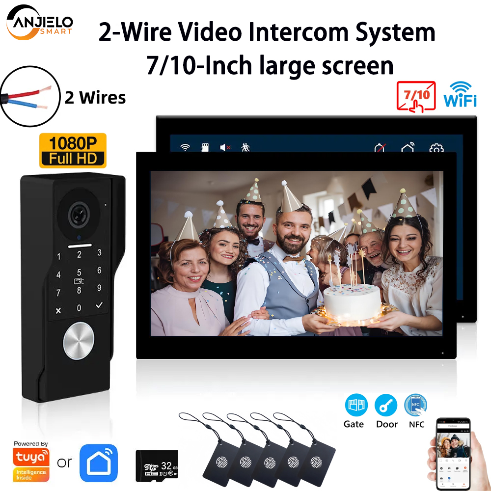 Smart Home Video Doorphone Ezviz - ANJIELO SMART Doorbell Video Intercom Camera