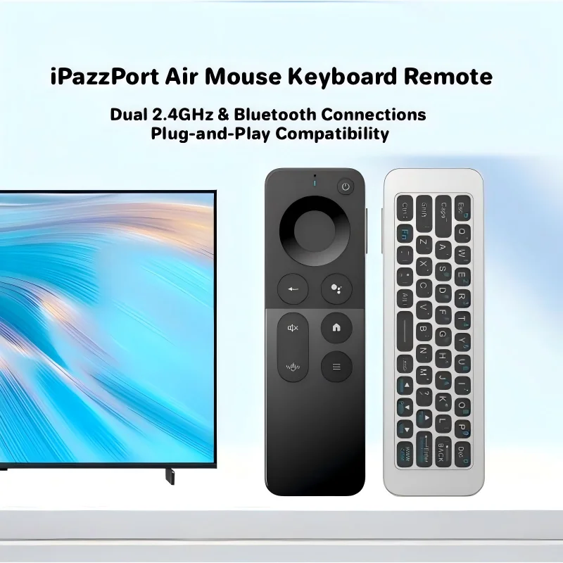 Smart Home For Pc - iPazzPort 2.4G &Bluetooth Mini Wireless Keyboard