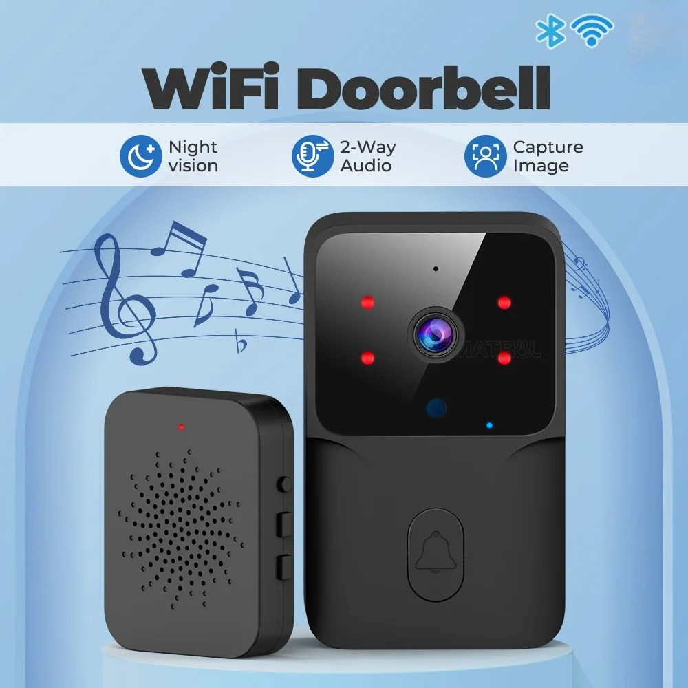Smart Home Video Doorphone Ezviz - Smart Home WiFi Video Doorbell Wireless