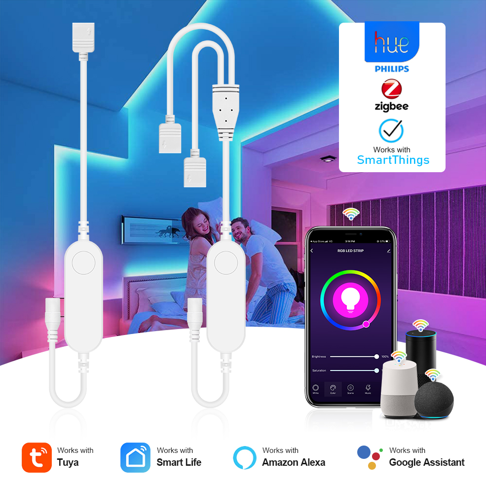 Smart Home For Pc - TUYA Zigbee DC5V 12V 24V RGB