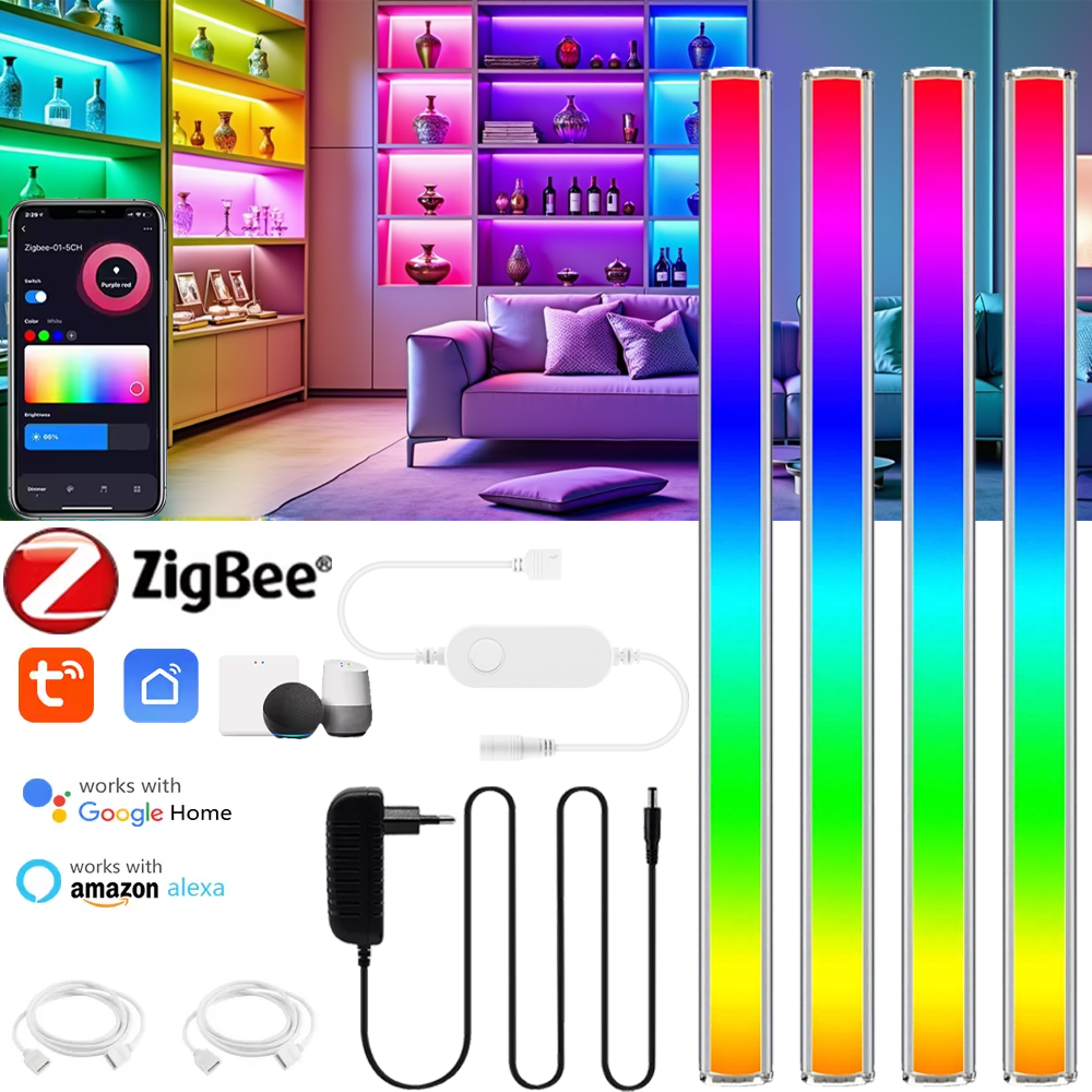 Smart Home Decor - DC12V RGB Color Under Cabinet Lights