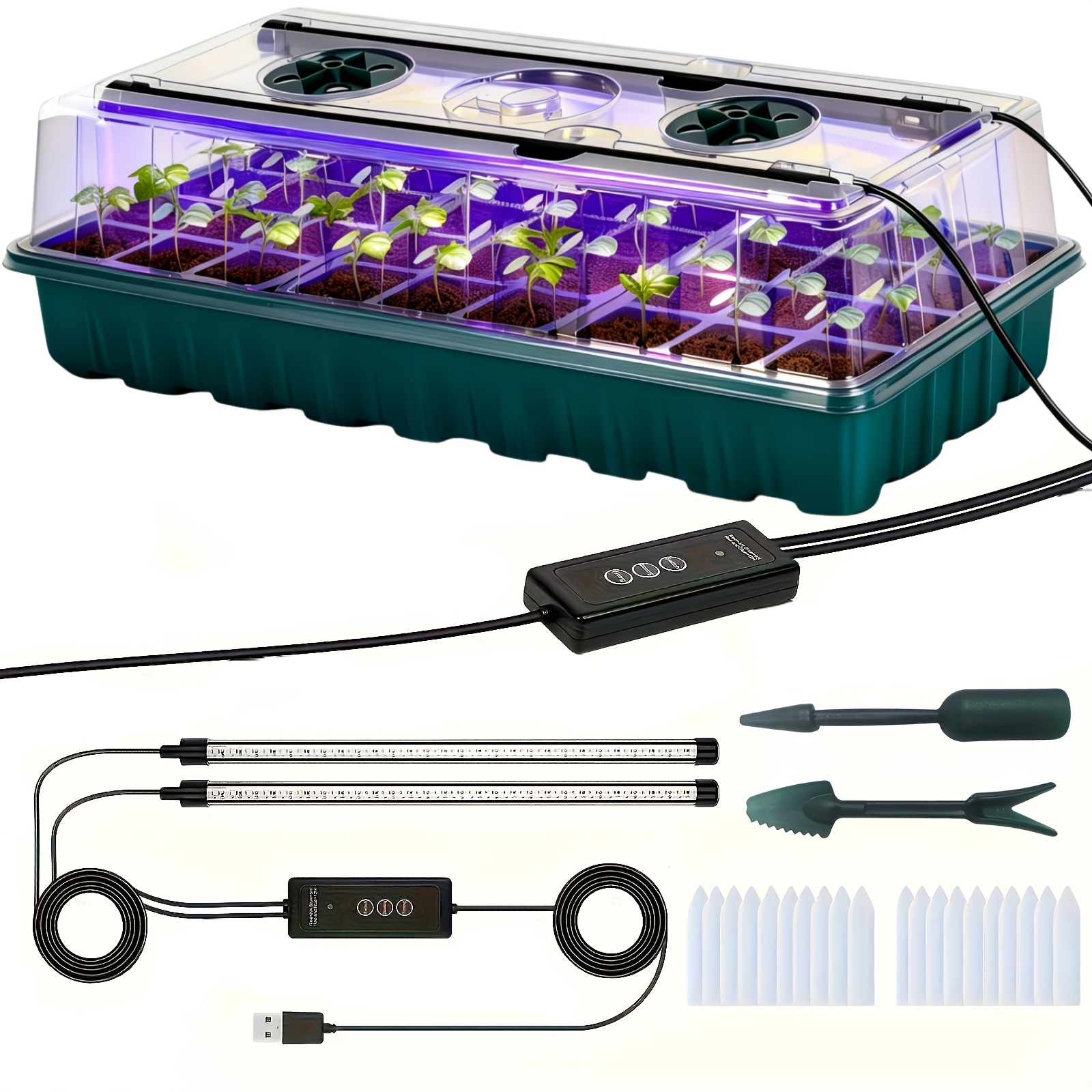 Smart Home Package - High Dome Seedling Propagation Tray Kit