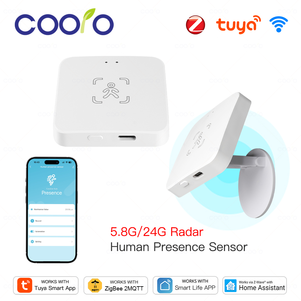 Smart Home Ikea - Tuya WiFi/ Zigbee Smart Human Presence