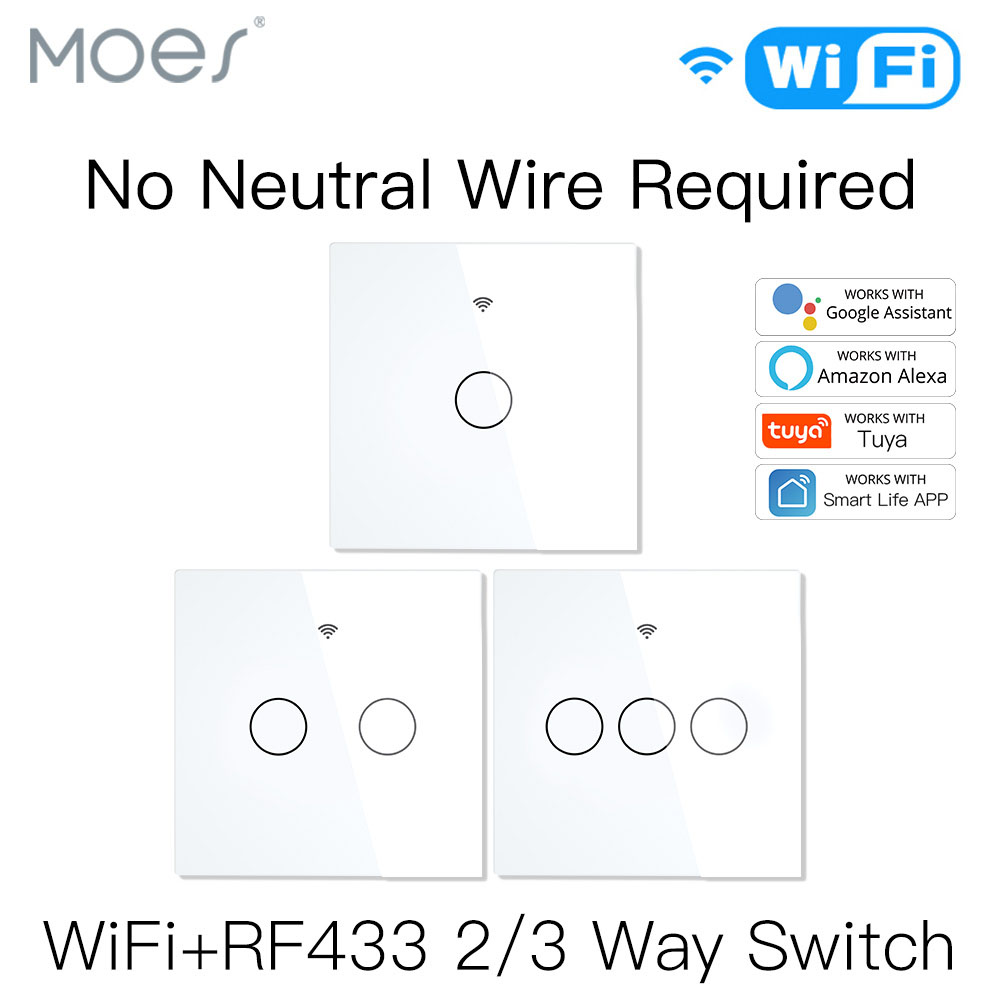 Smart Home Button - NEW WiFi Smart Light Switch RF433