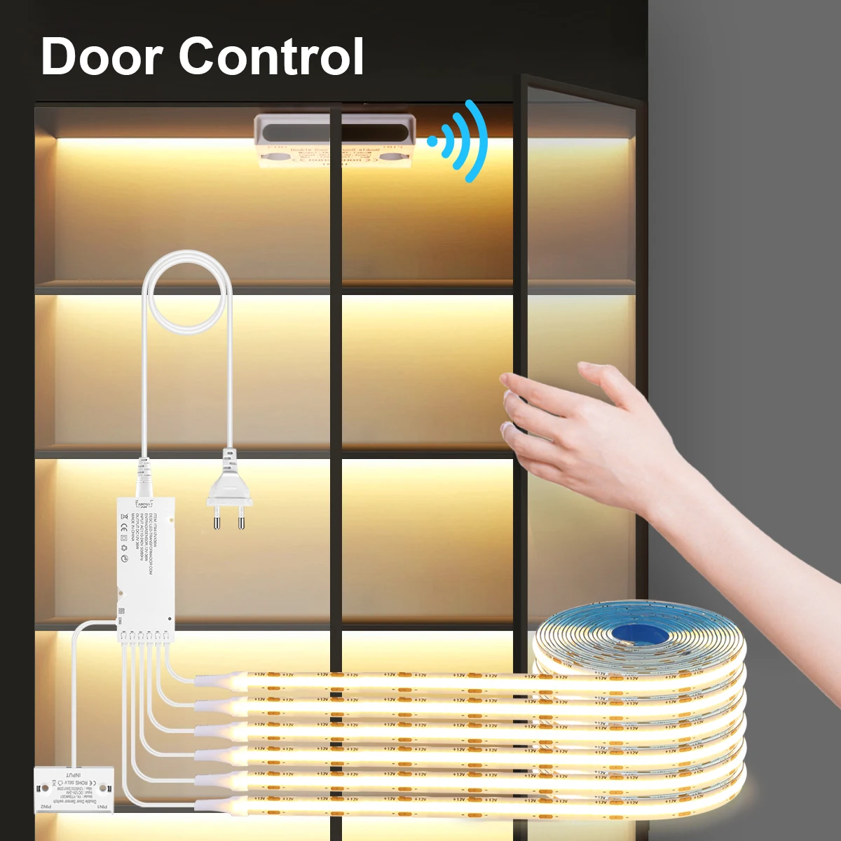 Smart Home Decor - Smart Door Sensor Control, 2-10PCS Group