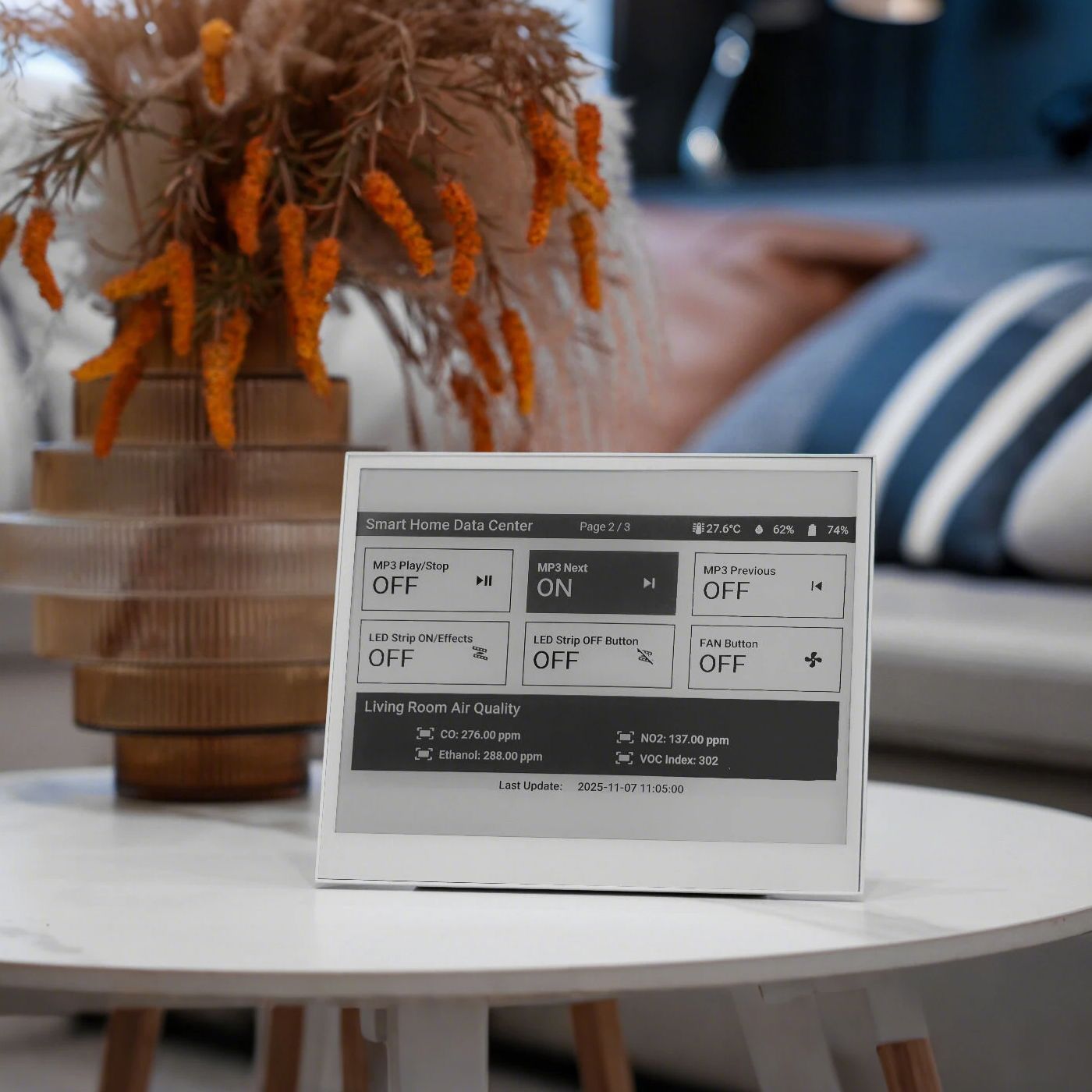 Smart Home Open Source - Touch ePaper Display Screen 10.3inch Open