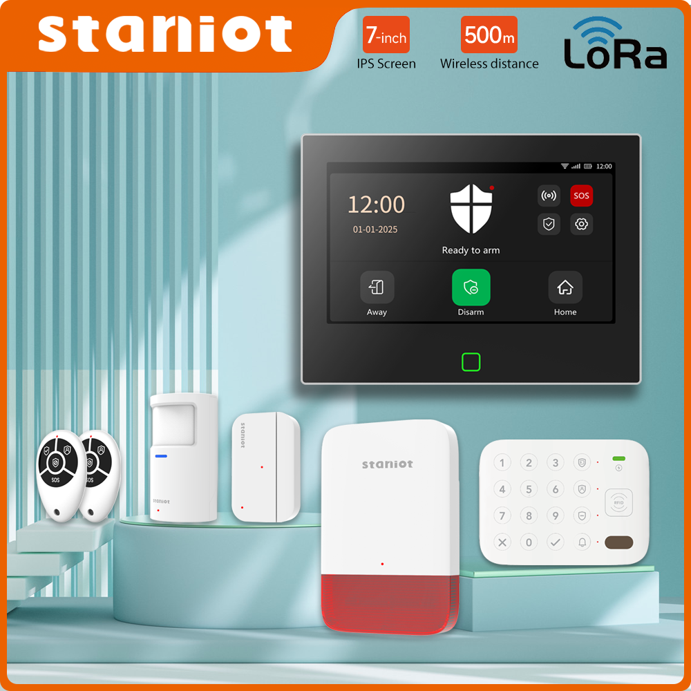 Smart Home Package - Staniot 7inch Lora Protection Kit WiFi