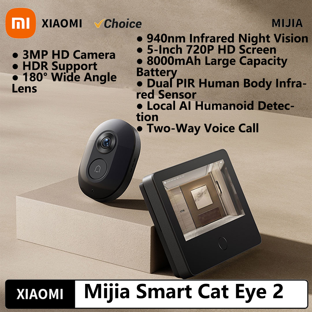 Smart Home Video Doorphone Ezviz - Xiaomi Smart Cat eye 2 WiFi