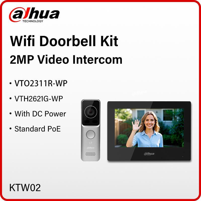 Smart Home For Pc - Dahua 2MP WiFi Video Intercom Kit