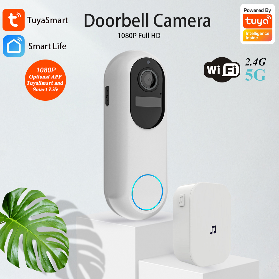 Smart Home Video Doorphone Ezviz - Tuya Smart Video Doorbell Waterproof Night