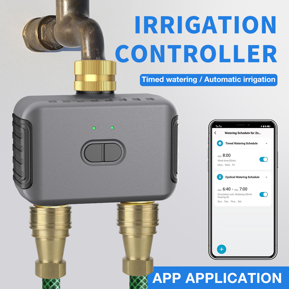 Smart Home Ikea - Tuya 2 Zone Watering Timer Garden