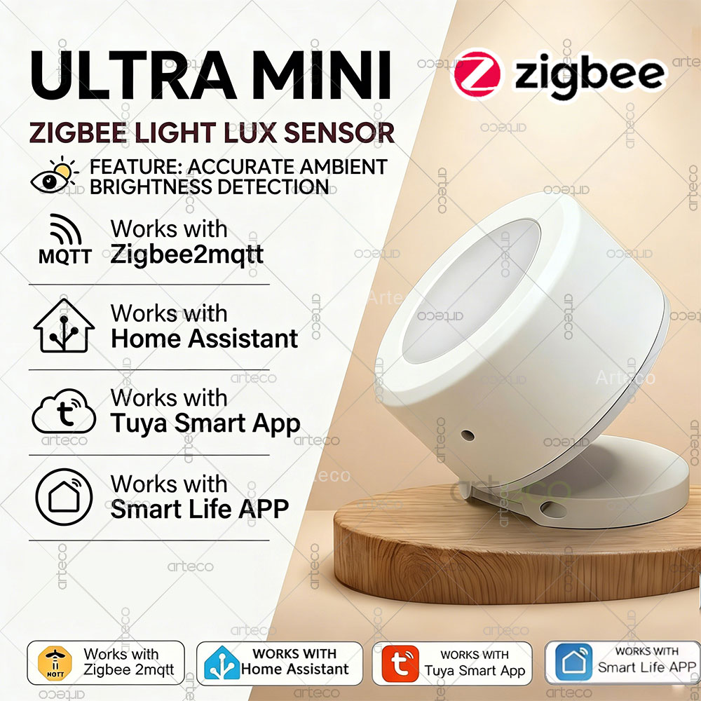 Ultra Mini Zigbee Light Sensor - Smart Home Ikea recension och pris