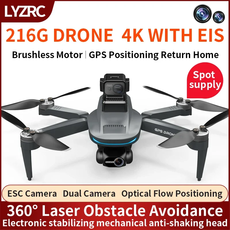 L200 PRO MAX Drone 4K 2-Axis P - Smart Home Camera recension och pris