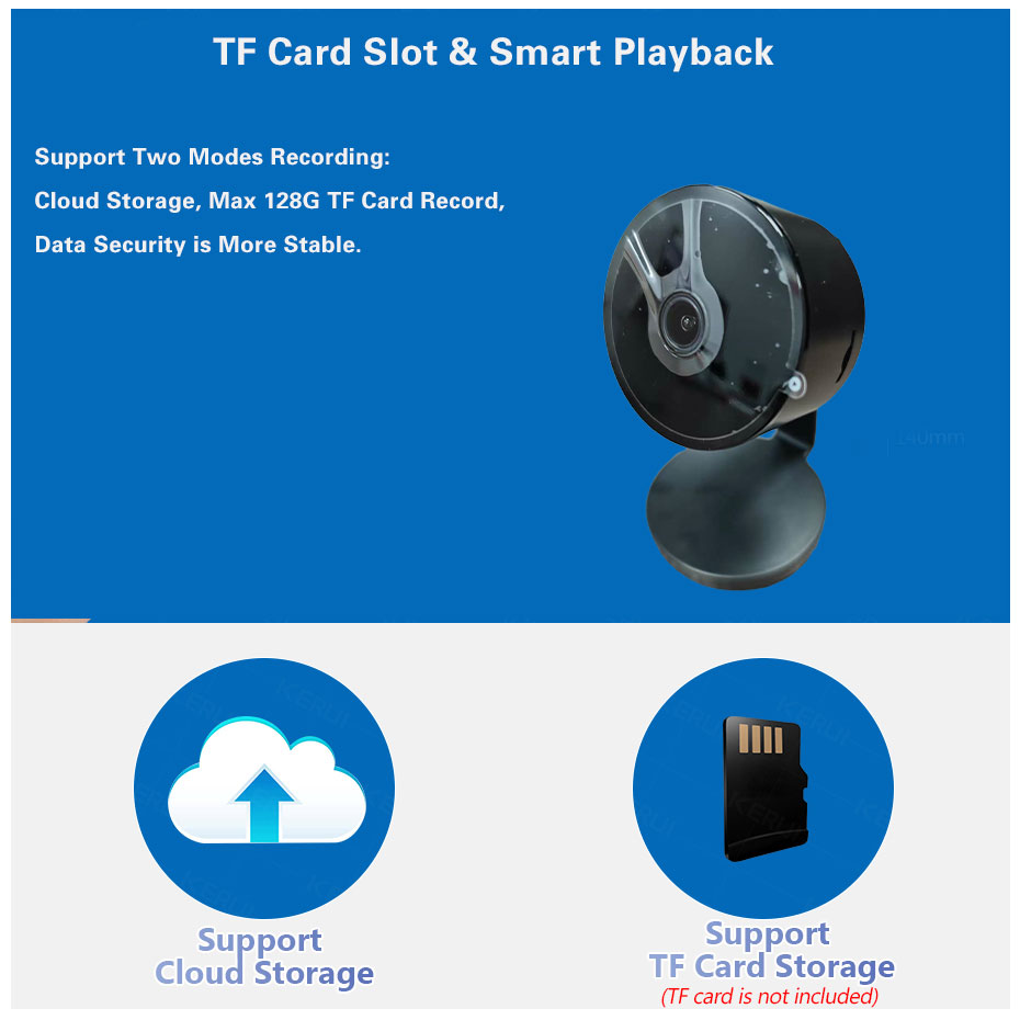 Wireless 5MP Tuya Magnetic Cam - Smart Home Cctv Camera recension och pris