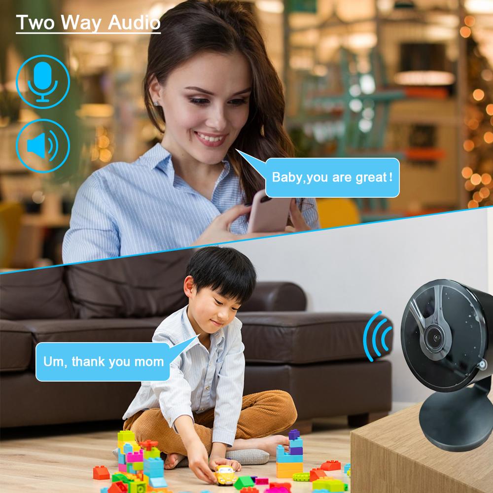 Wireless 5MP Tuya Magnetic Cam - Smart Home Cctv Camera recension och pris