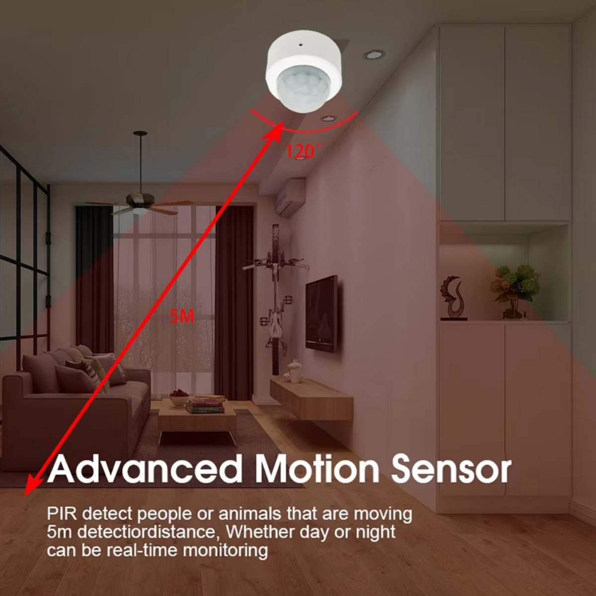 Zigbee PIR Motion Sensor Human - Smart Home Ikea recension och pris