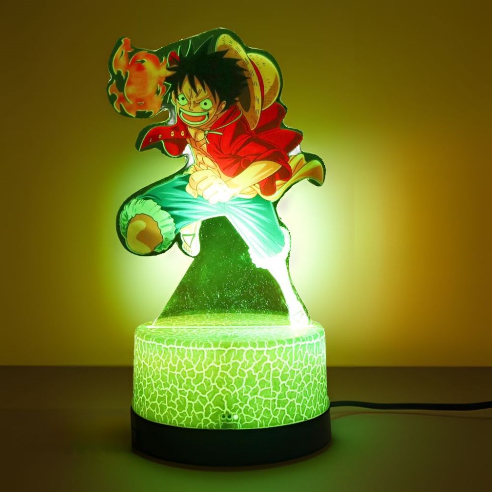 Anime Figures New 3D Lamp 16cm - Smart Home Japan recension och pris