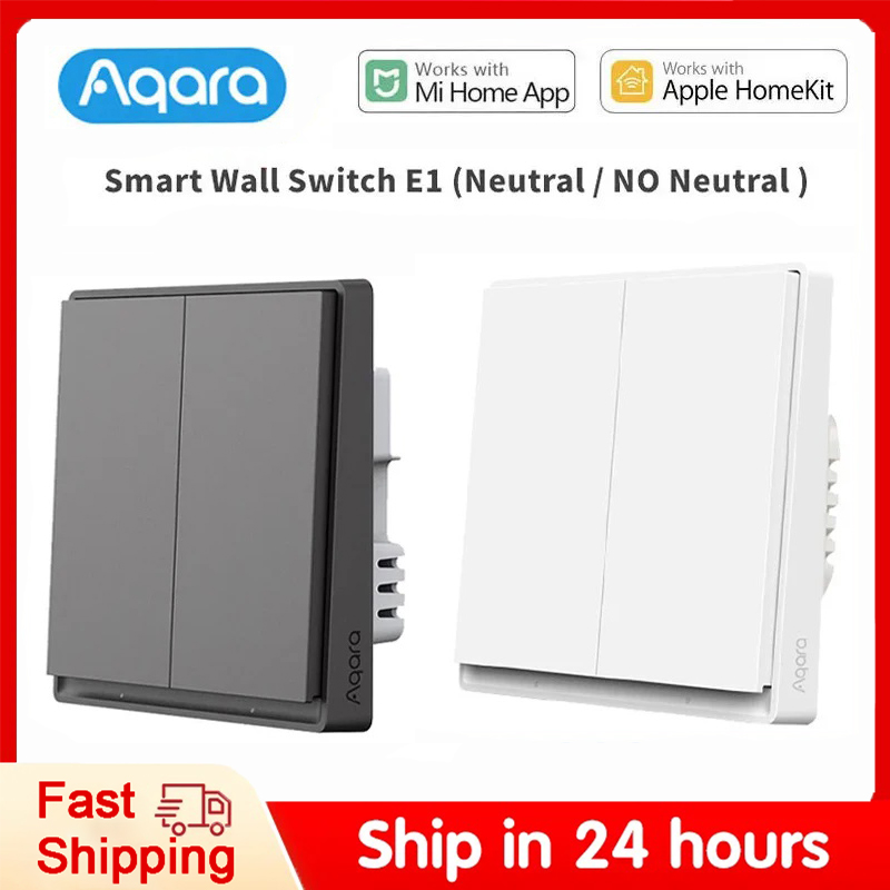 Original Aqara Smart Wall Swit - Smart Home Yeelight recension och pris