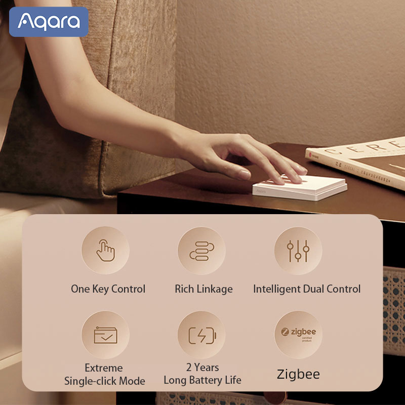 Original Aqara Smart Wall Swit - Smart Home Yeelight recension och pris
