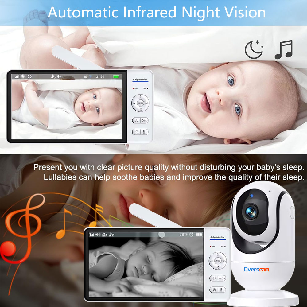 7.0 Inch Screen Baby Monitor 5 - Smart Home Video Doorphone Ezviz recension och pris
