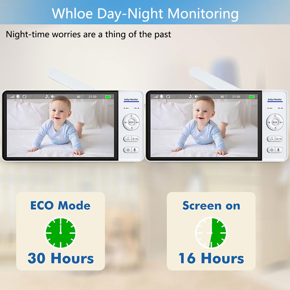 7.0 Inch Screen Baby Monitor 5 - Smart Home Video Doorphone Ezviz recension och pris