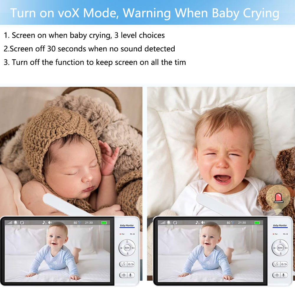 7.0 Inch Screen Baby Monitor 5 - Smart Home Video Doorphone Ezviz recension och pris
