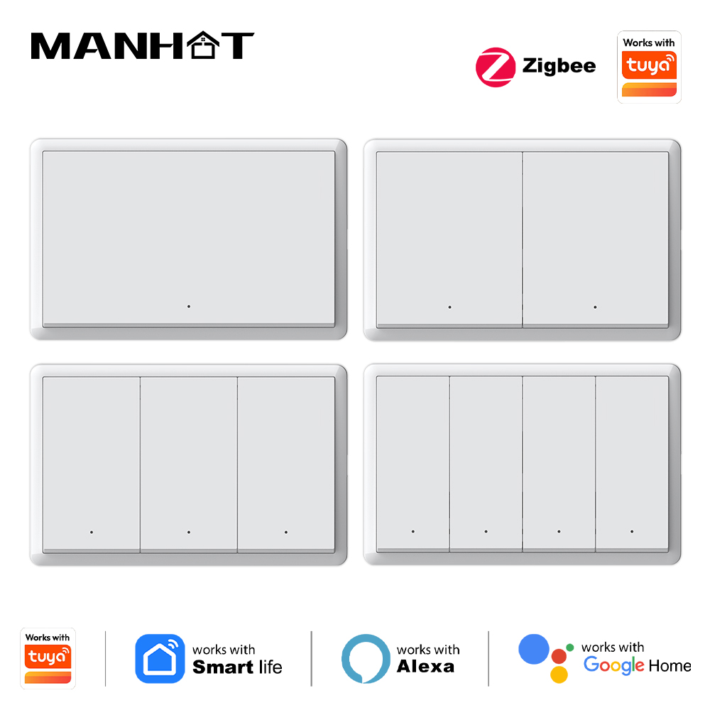 Manhot Smart zigbee Switch No  - Smart Home Button recension och pris