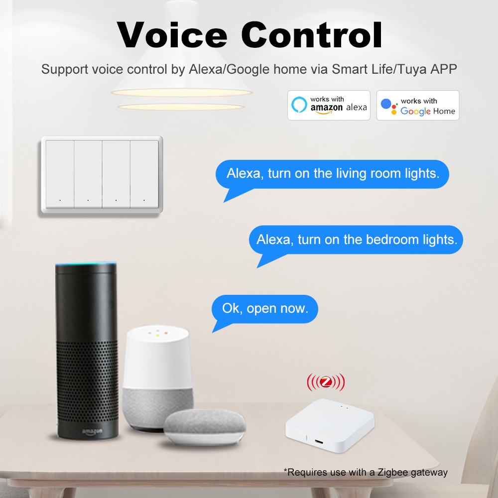 Manhot Smart zigbee Switch No  - Smart Home Button recension och pris