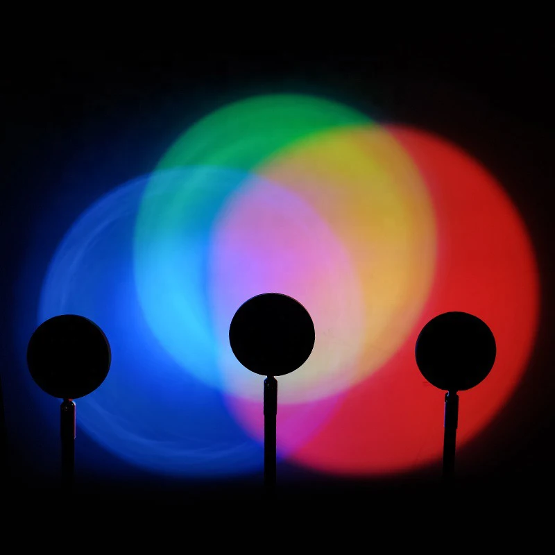 Smart LED Sunset Lamp Colorful - Smart Home Decor recension och pris