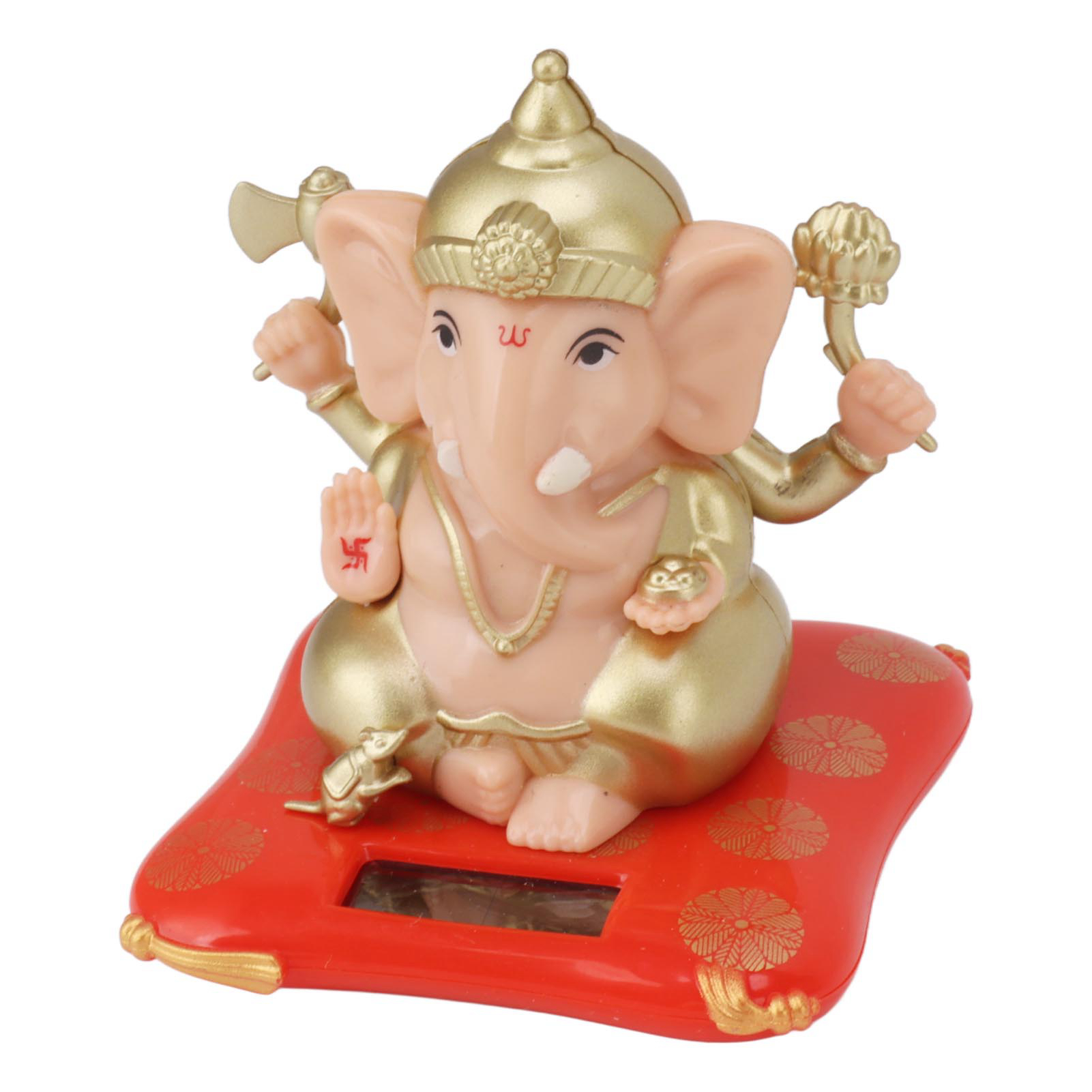 Solar Powered Ganesha Ornament - Smart Home Decor recension och pris
