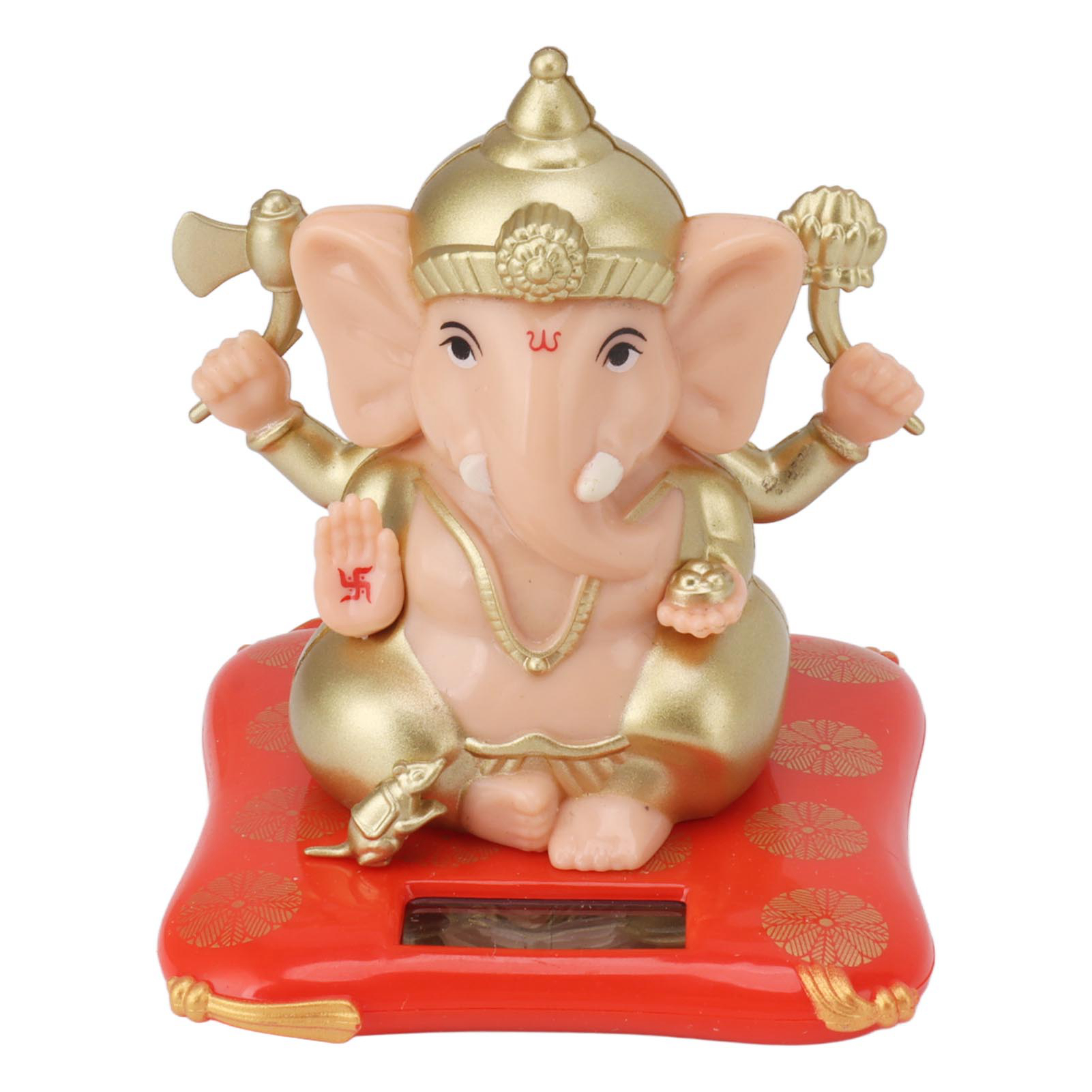 Solar Powered Ganesha Ornament - Smart Home Decor recension och pris