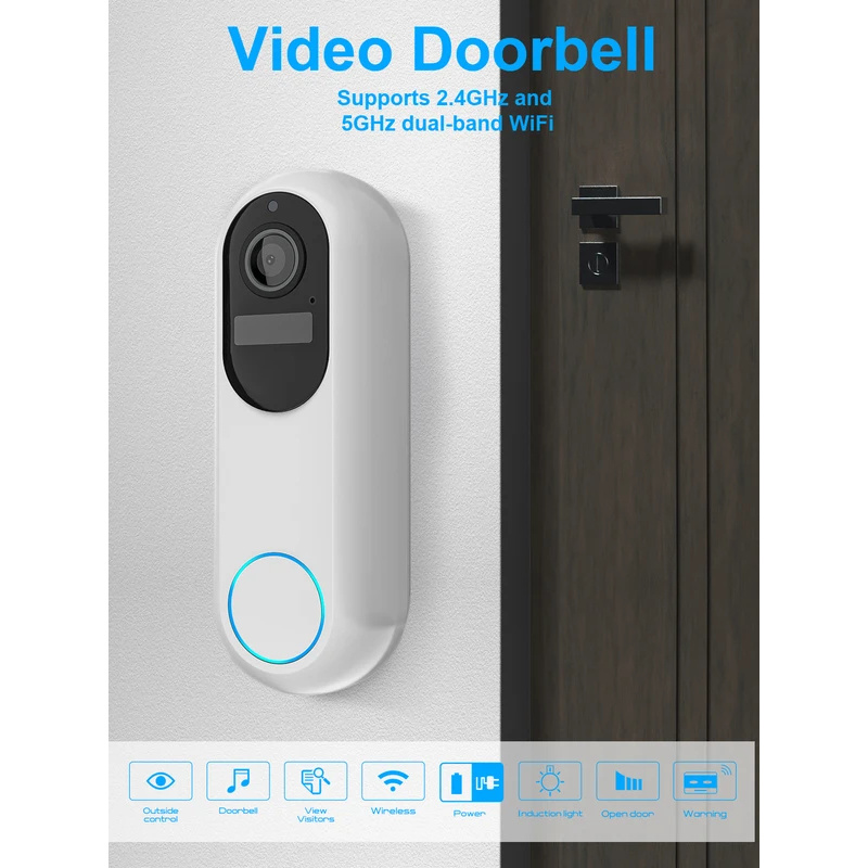 Tuya Smart Video Doorbell Wate - Smart Home Video Doorbell recension och pris