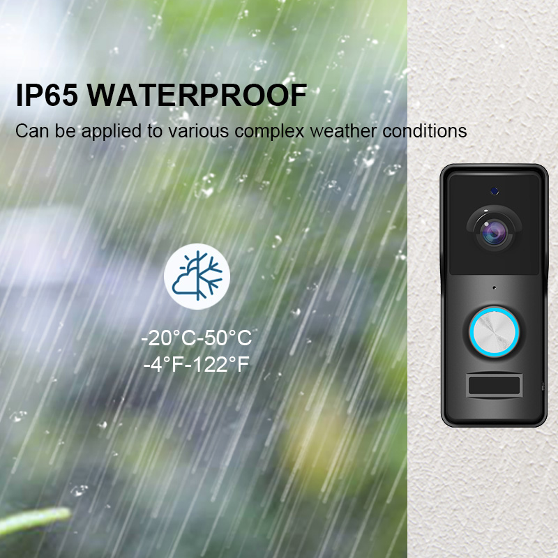 Tuya Doorbell Camera Wifi Wate - Smart Home Video Doorbell recension och pris
