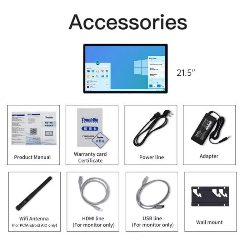 Wall Mounted 21.5 27 32 43 Inc - Smart Home For Pc recension och pris