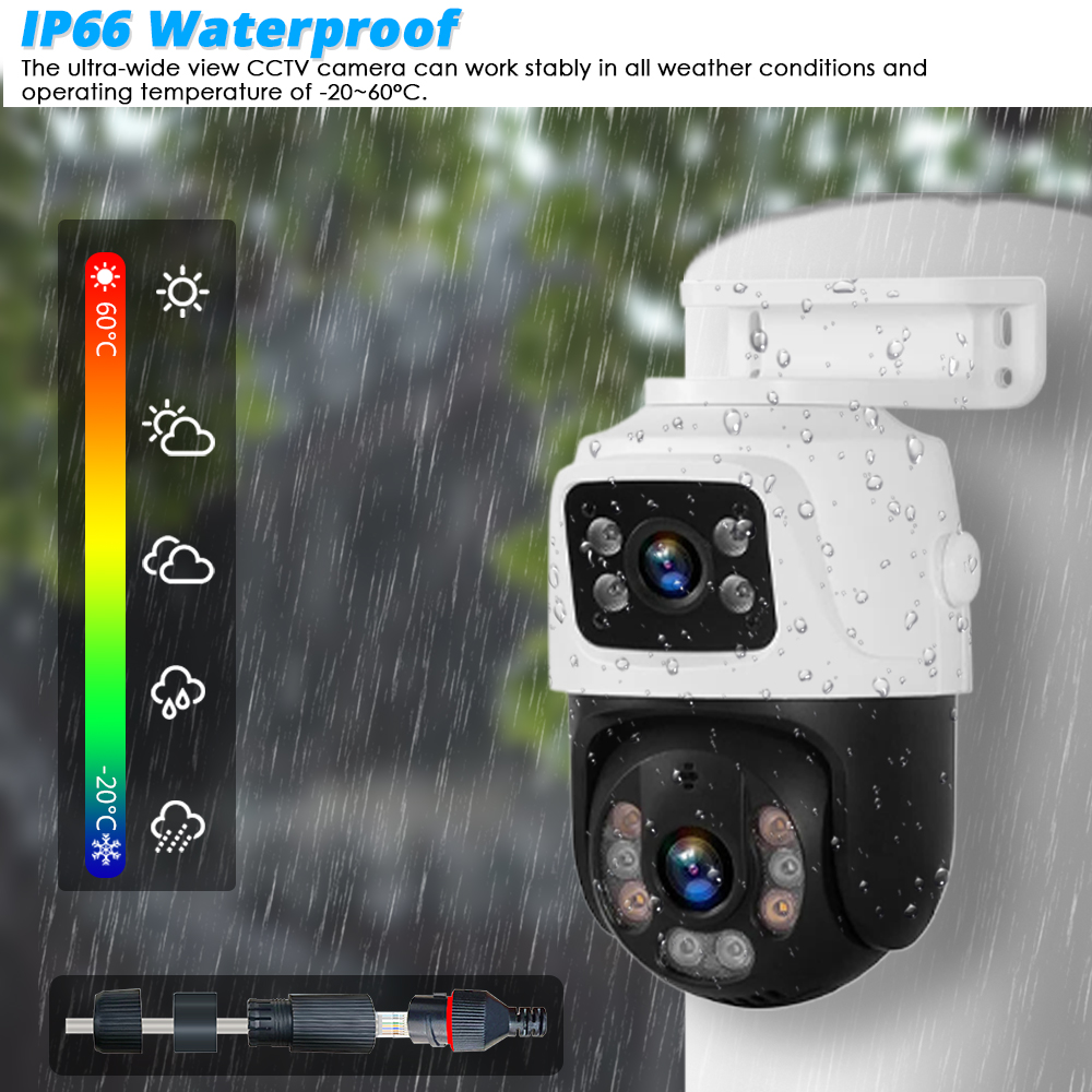 H.265 Smart Video Surveillance - Smart Home Cctv Camera recension och pris