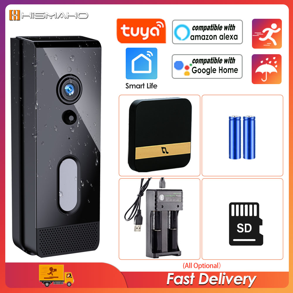 Tuya WiFi Doorbell Camera Outd - Smart Home Video Doorbell recension och pris