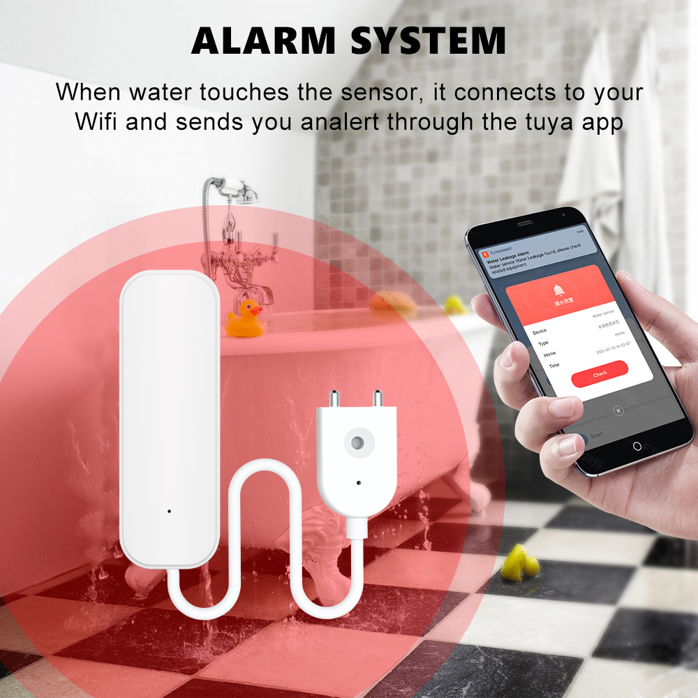 WiFi/Zigbee Water Level Sensor - Wifi Water Sensor recension och pris