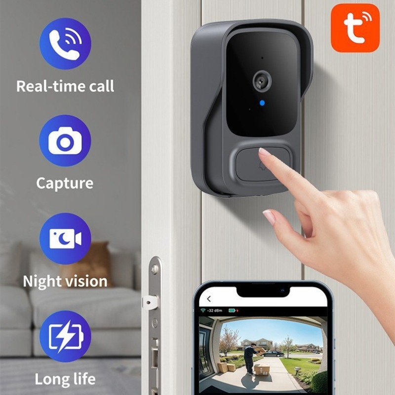 Smart Wireless Video Doorbell  - Smart Home Video Doorbell recension och pris