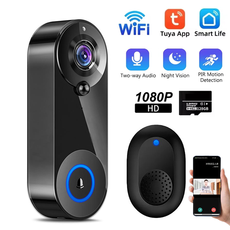 Tuya Video Doorbell Camera 108 - Smart Home Video Doorphone Ezviz recension och pris