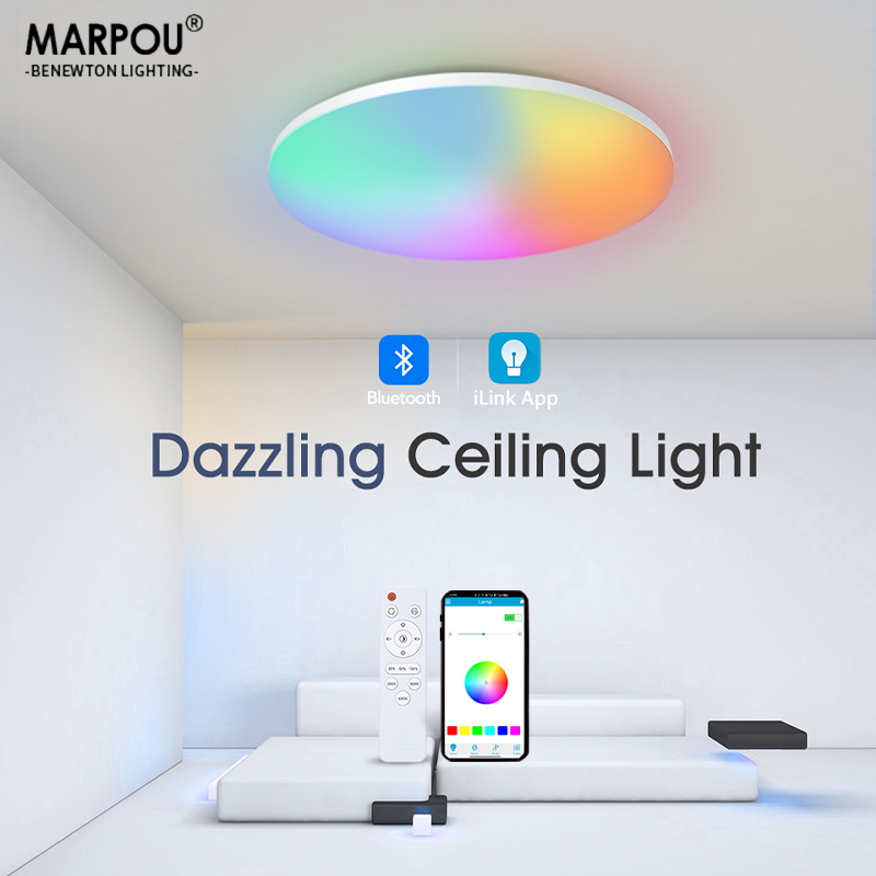 Smart RGB Ceiling Light 62W 40 - Smart Home For Pc recension och pris