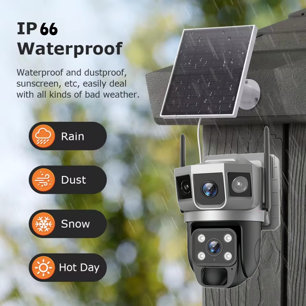 4G Camera Outdoor Solar Survei - Smart Home Cctv Camera recension och pris
