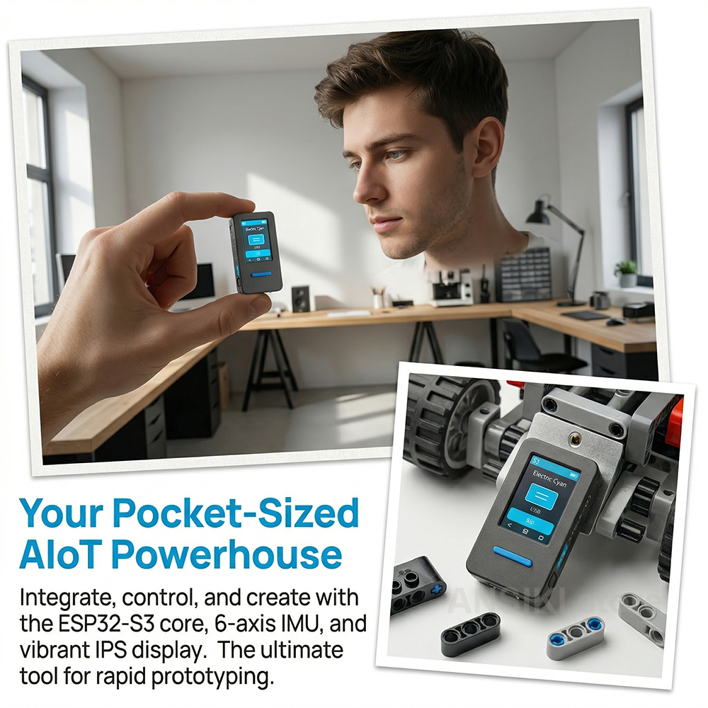 M5Stack M5StickS3 ESP32-S3 IoT - Smart Home Package recension och pris