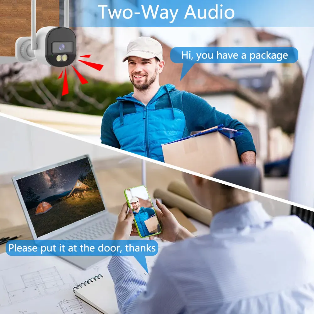 Tuya Bullet Camera Outdoor 5MP - Smart Home Cctv Camera recension och pris