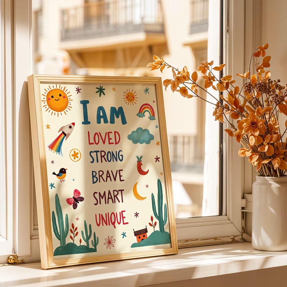 Colorful I Am Loved Strong Bra - Smart Home Decor recension och pris