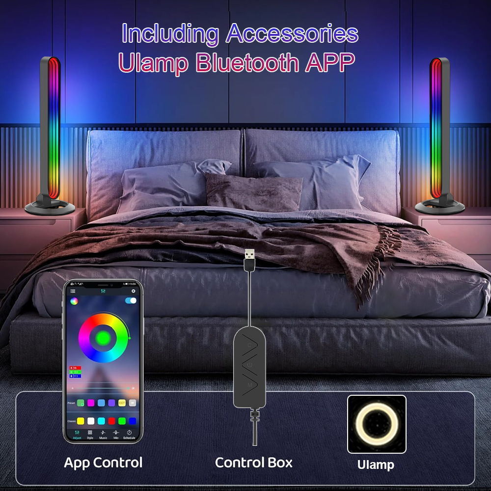 Smart RGB LED Light Bar with M - Smart Home For Pc recension och pris