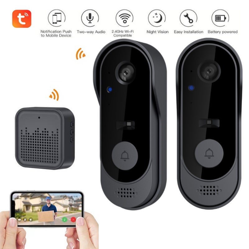 Tuya WIFI Camera Doorbell HD V - Smart Home Video Doorphone Ezviz recension och pris