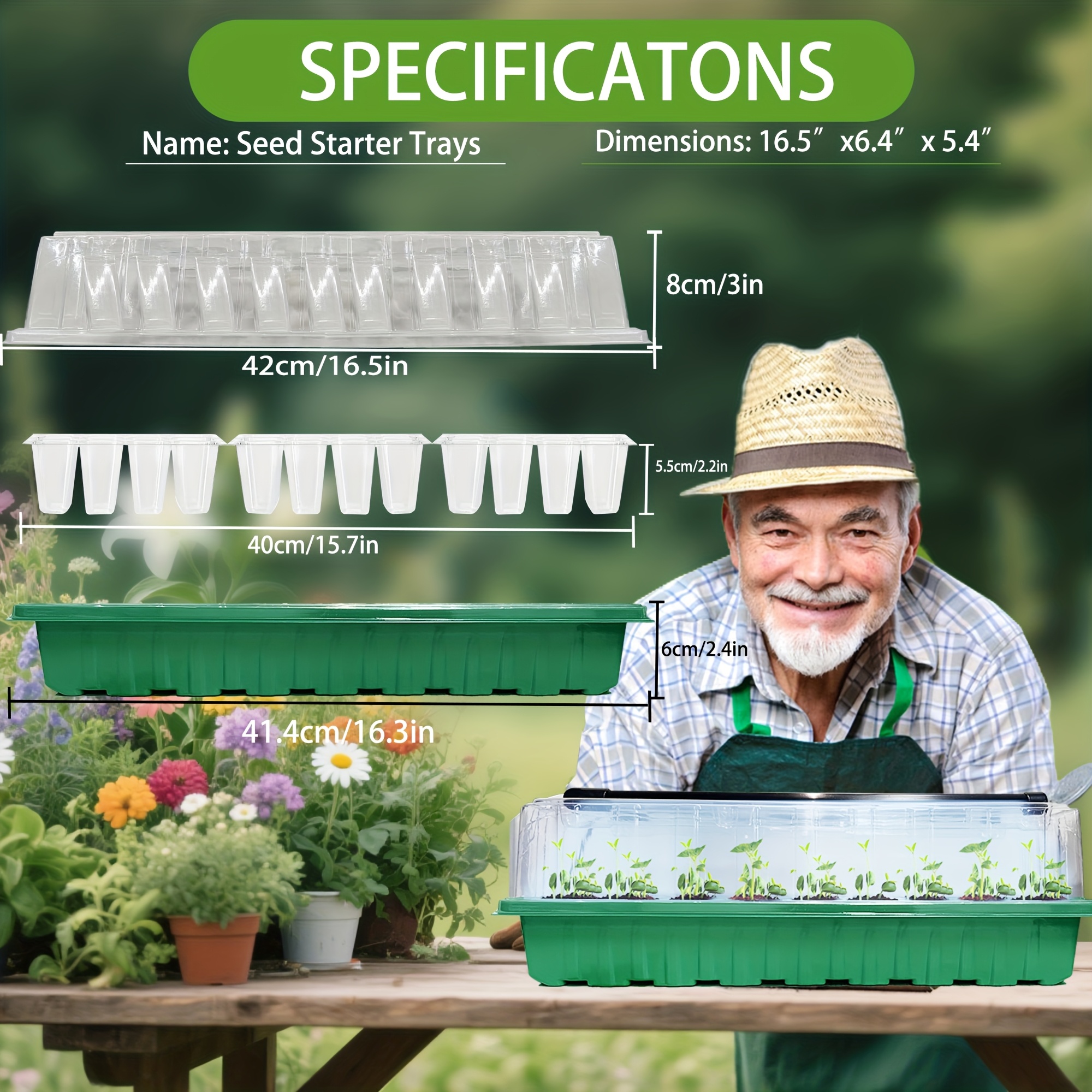 High Dome Seedling Propagation - Smart Home Package recension och pris
