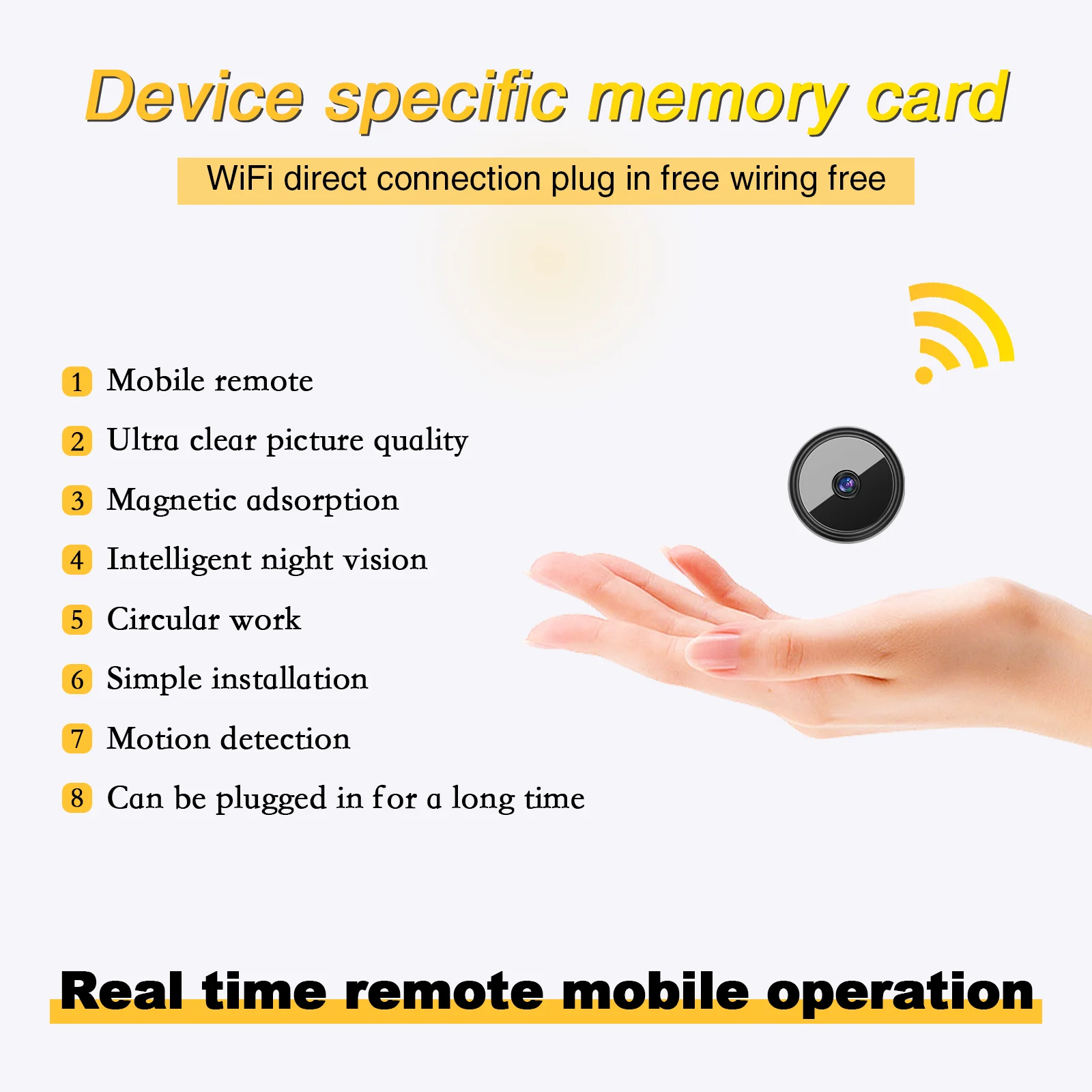 B16  1080P Home Smart Camera,  - Smart Home Camera recension och pris