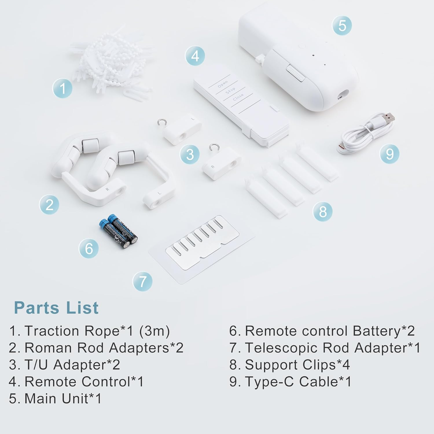 Smart Curtain Motor with Remot - Smart Home Button recension och pris